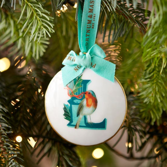 Fortnum's Animal Enamel Alphabet Decoration, L product image