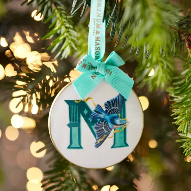 Fortnum's Animal Enamel Alphabet Decoration, M