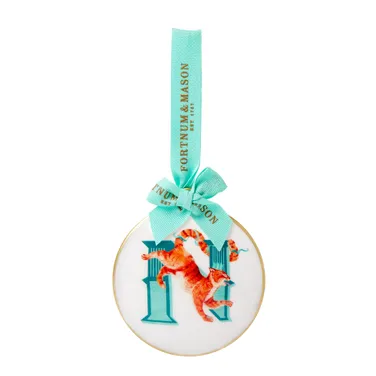 Fortnum's Animal Enamel Alphabet Decoration, N