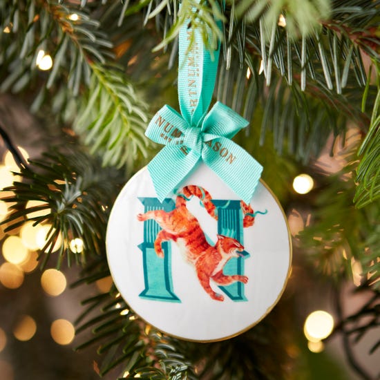 Fortnum's Animal Enamel Alphabet Decoration, N product image