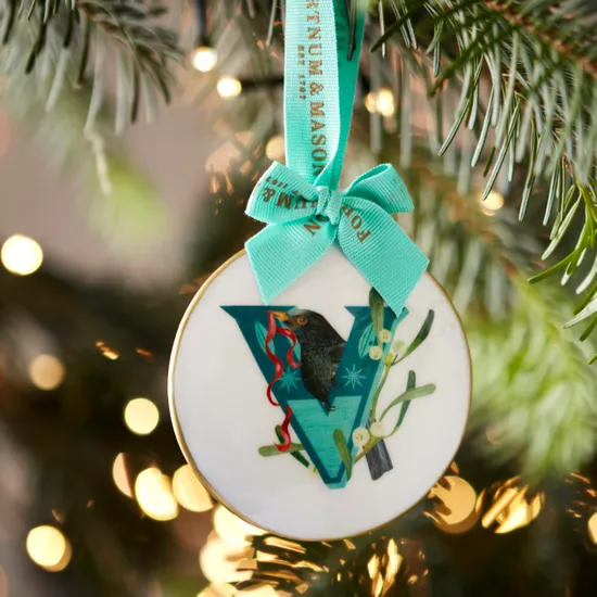 Fortnum's Animal Enamel Alphabet Decoration, V product image