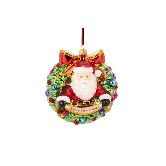 Father Christmas Wreath Decoration product image