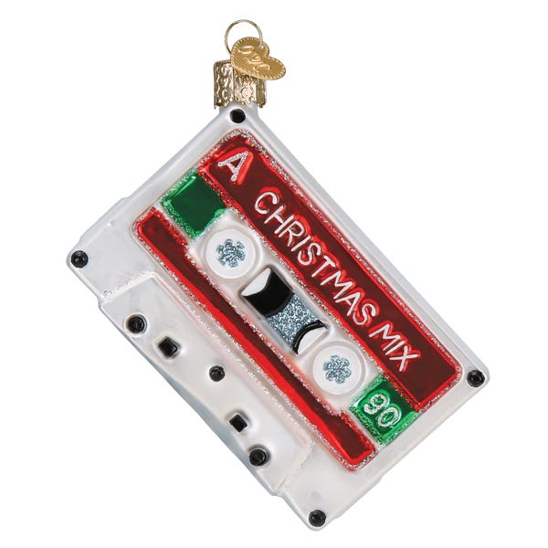 Christmas Mixtape Cassette Decoration product image