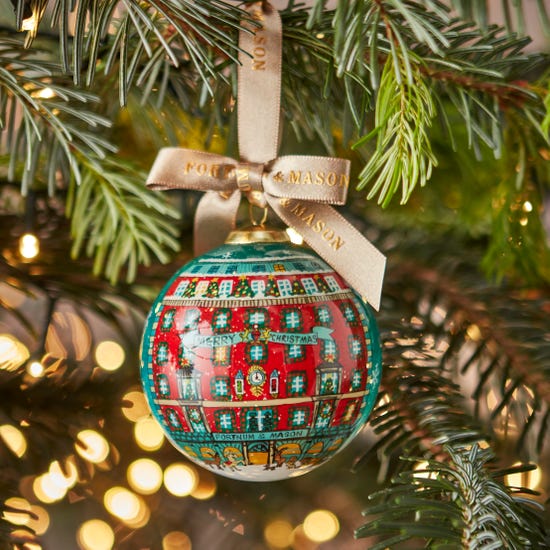 Piccadilly House Christmas Handpainted Bauble product image