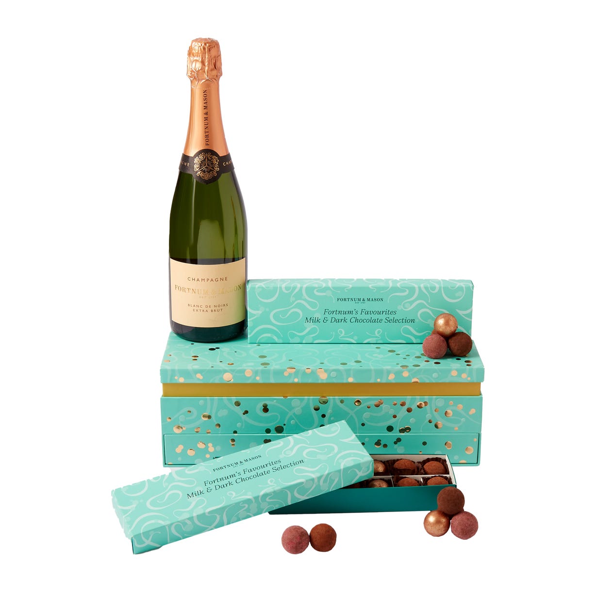 The Champagne & Truffles Gift Box