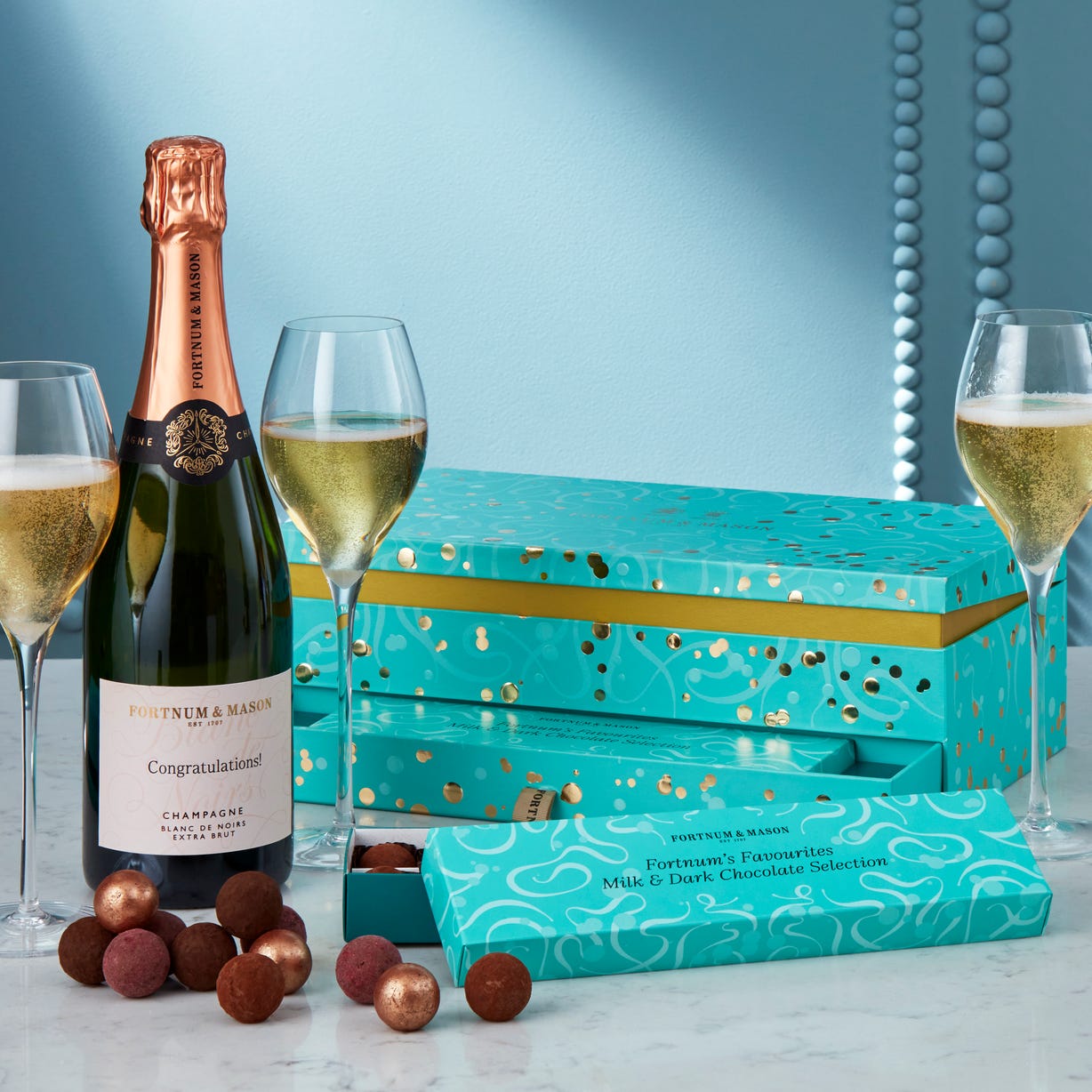 The Personalised Champagne Celebration Box
