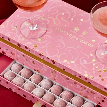 The Rosé Champagne & Truffles Gift Box