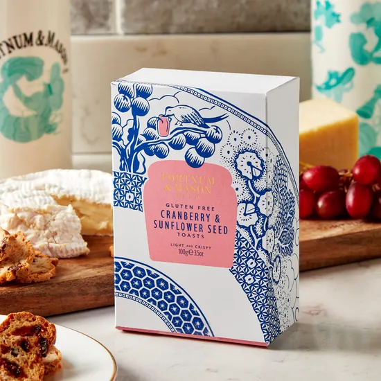 Gluten-Free Sunflower Seed & Cranberry Toasts, 100g product image