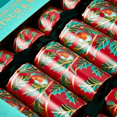 Mini Christmas Holly Crackers