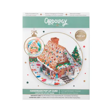 Gingerbread House Pop-Up Card