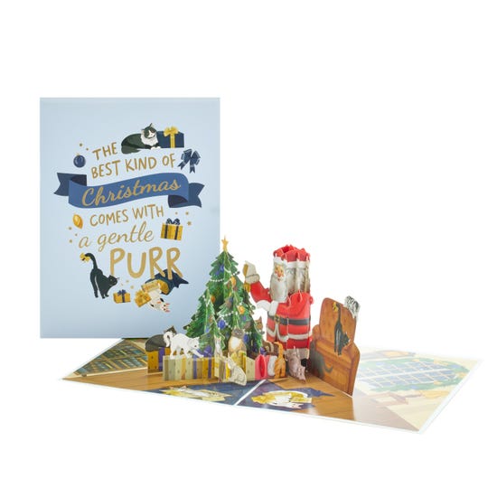 Battersea Cats Pop-Up Card product image