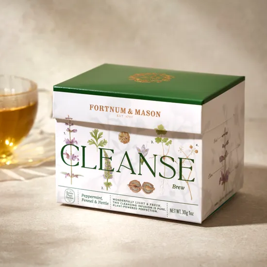 'Cleanse' Peppermint, Fennel & Nettle Infusion, 15 Silky Tea Bags, 30g product image