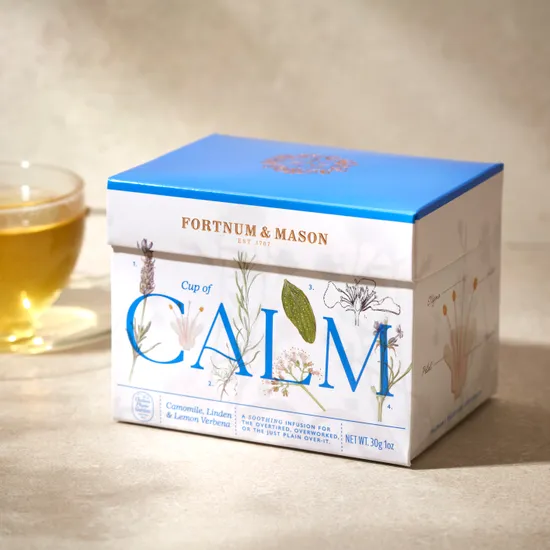 'Calm' Camomile, Linden & Lemon Verbena Infusion, 15 Silky Tea Bags, 30g product image