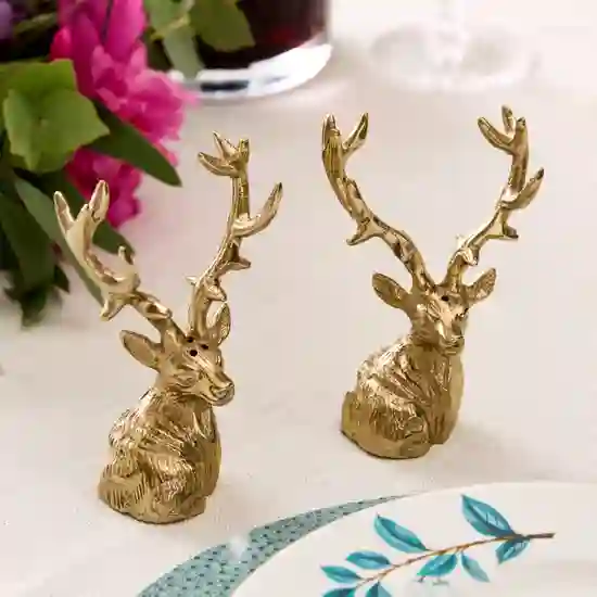 Culinary Concepts Champagne Stag Cruet Set product image