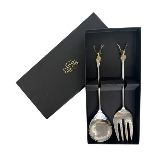 Culinary Concepts Champagne Stag Salad Servers product image
