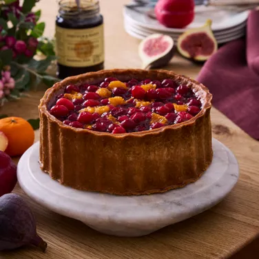 Mulled Cranberry & Mandarin Topped Pork Pie, 1.2kg