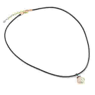 Laura Vann Cleo Black and Gold Necklace