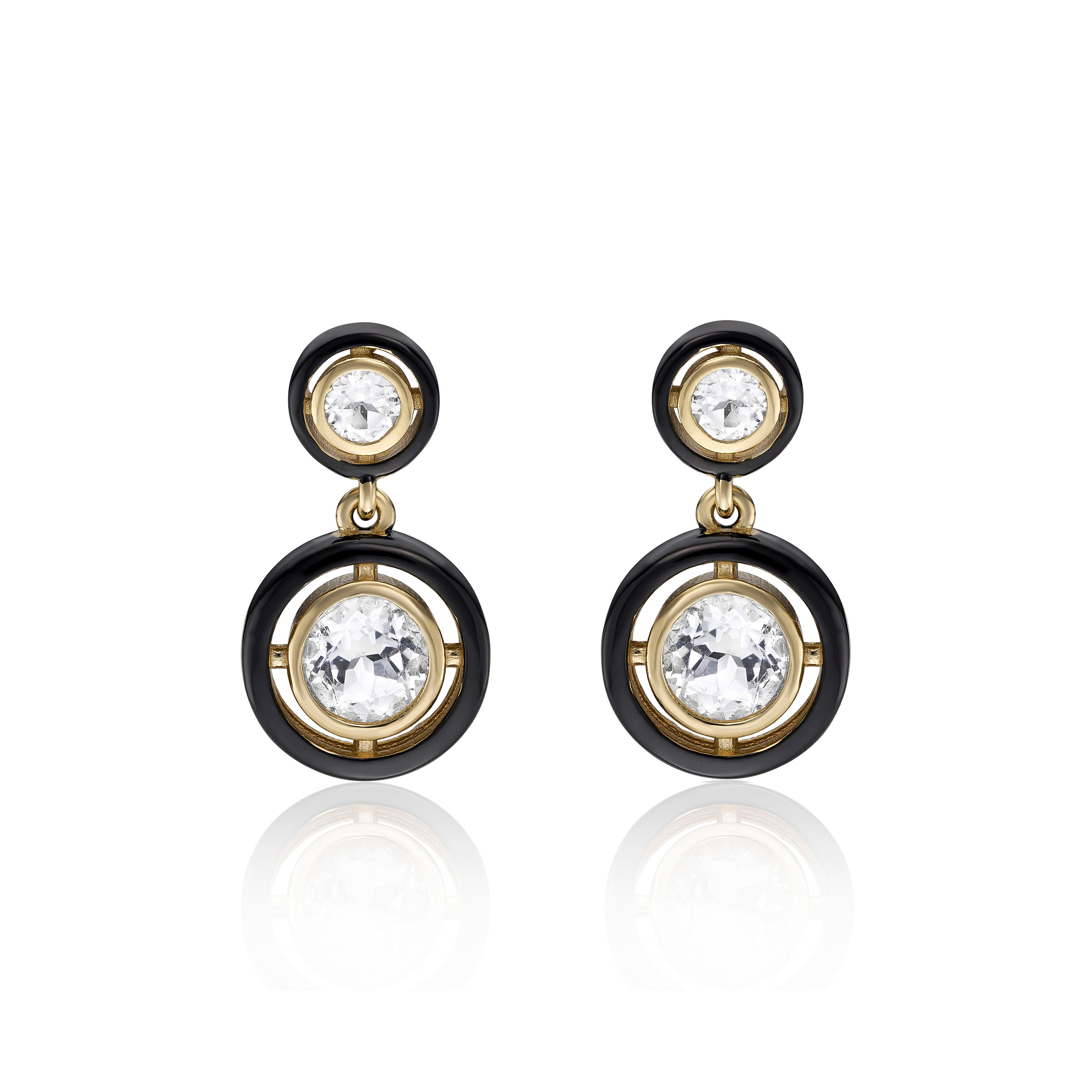 Laura Vann Sacha Earrings with White Topaz product image