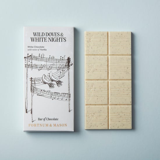 White Chocolate & Vanilla Bar, 80g product image