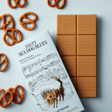 Blonde Chocolate & Salted Pretzel Bar, 80g