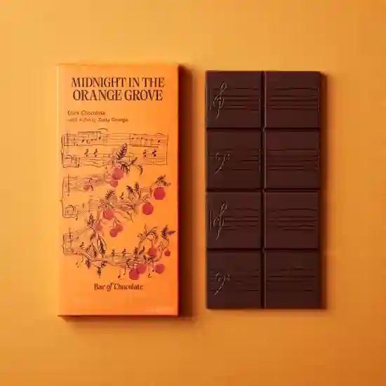 Dark Chocolate Orange Bar, 80g product image