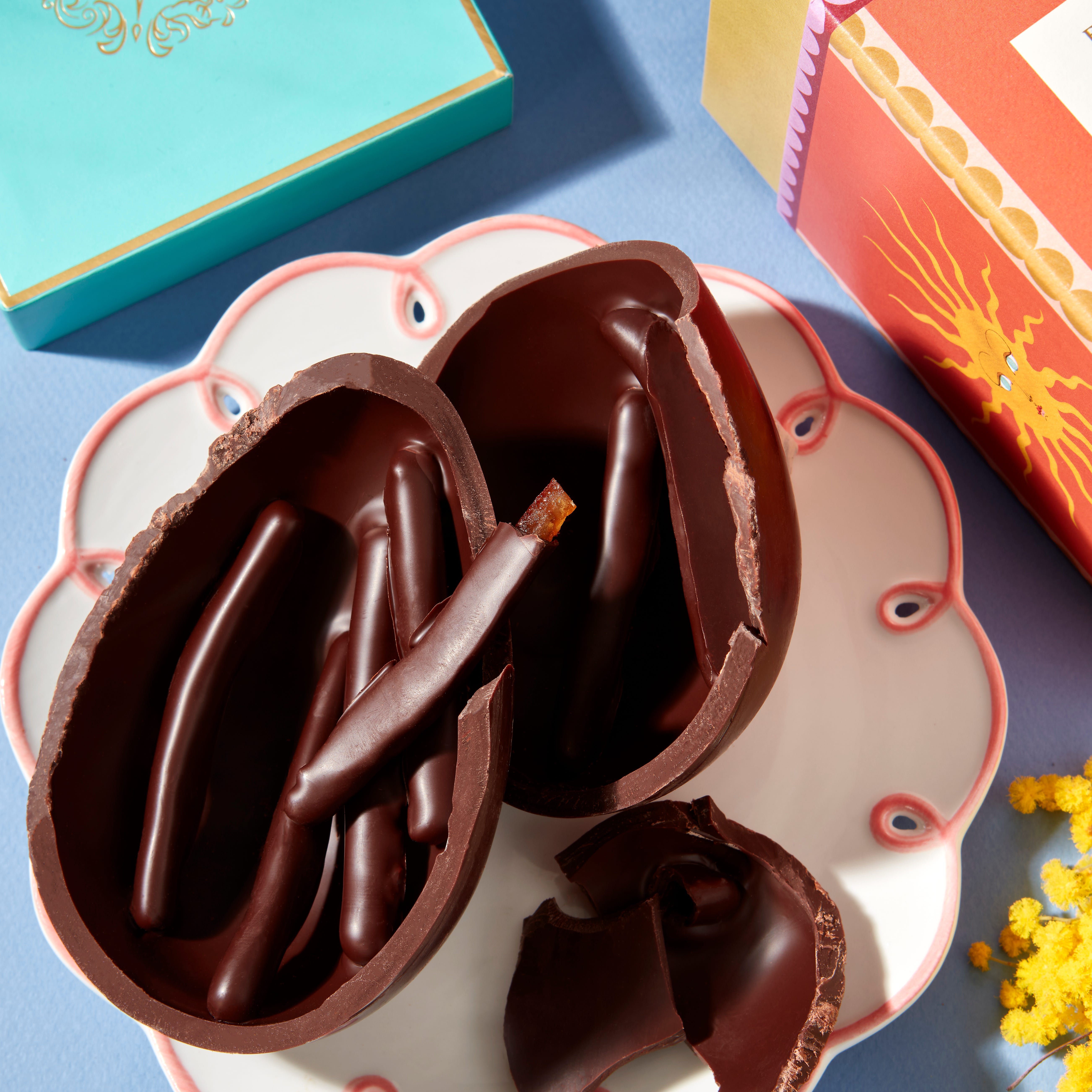 La Dolce Orangette & Dark Chocolate Easter Egg, 190g product image