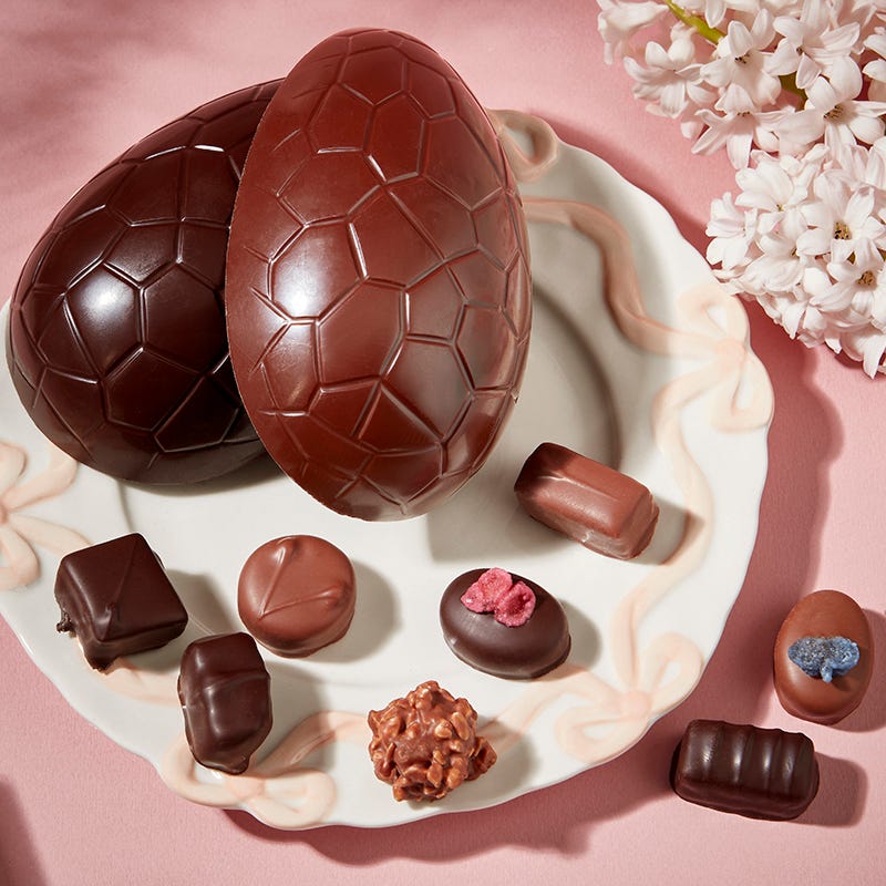 The Handmade Milk & Dark Chocolate Egg, 227g product image