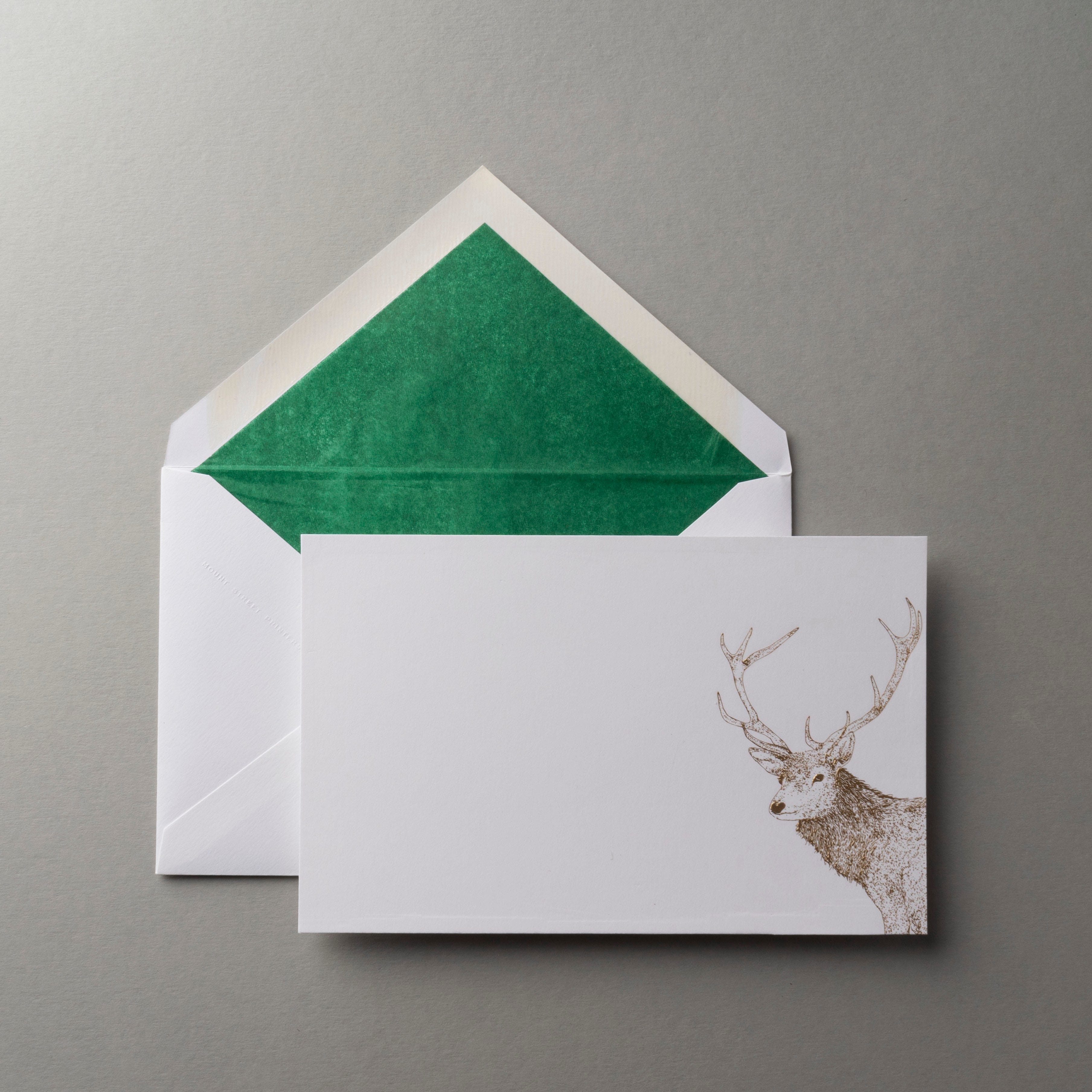 Mount Street Printers Stag Notecards, Set of 10 product image