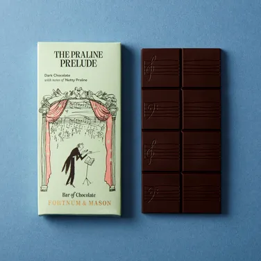 Dark Chocolate Hazelnut Praline Filled Bar, 80g