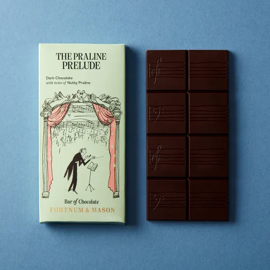 Dark Chocolate Hazelnut Praline Filled Bar, 80g product image