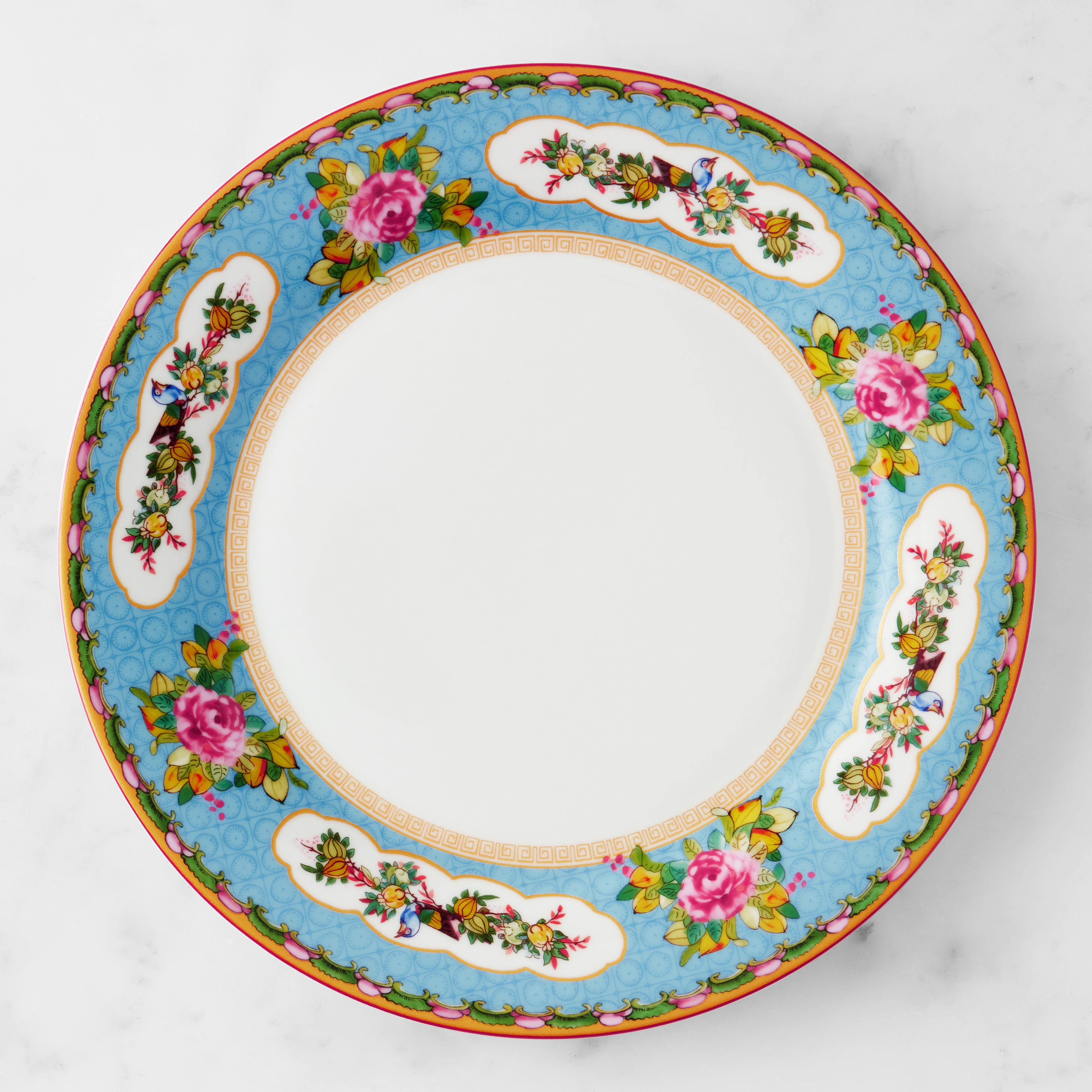 Williams Sonoma Famille Rose Blue Dinner Plate, Set of 4 product image