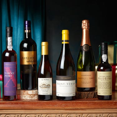 The Christmas Wine Case, Curated by Helen McGinn