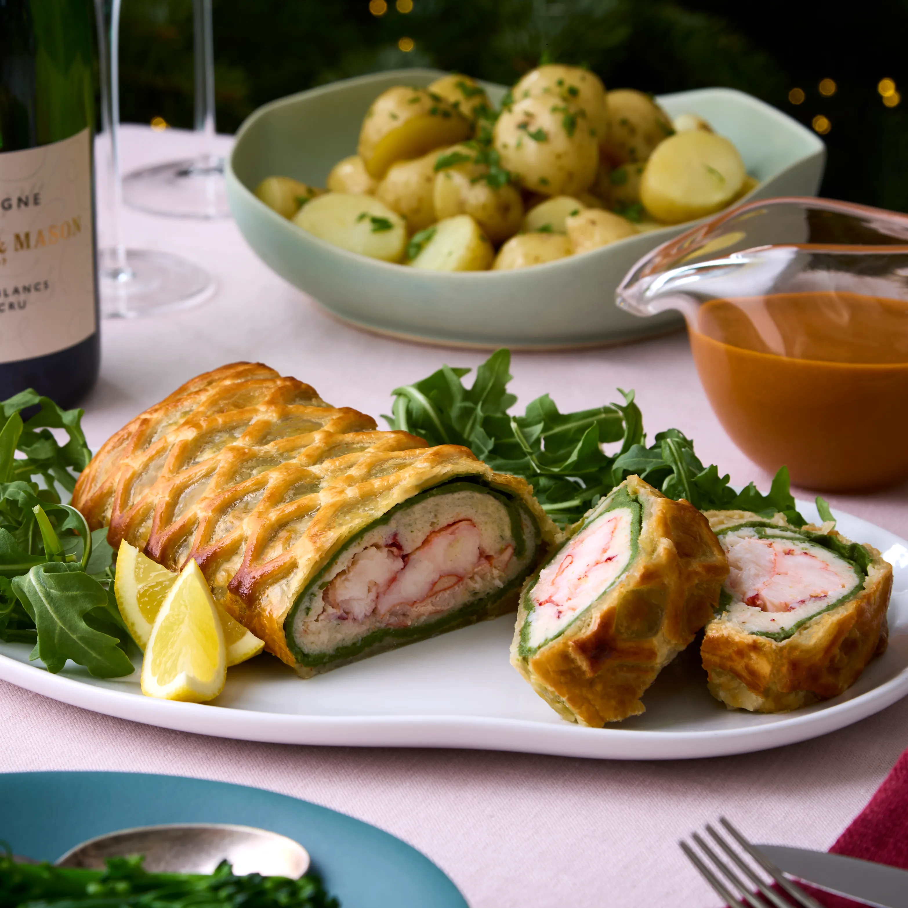 Lobster Wellington for