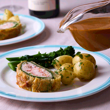 Lobster Wellington for 4