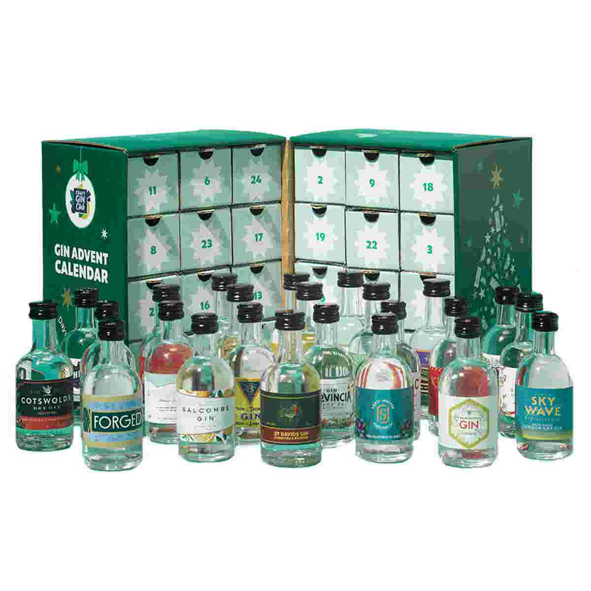 Craft Gin Club Advent Calendar, 24 x 5cl