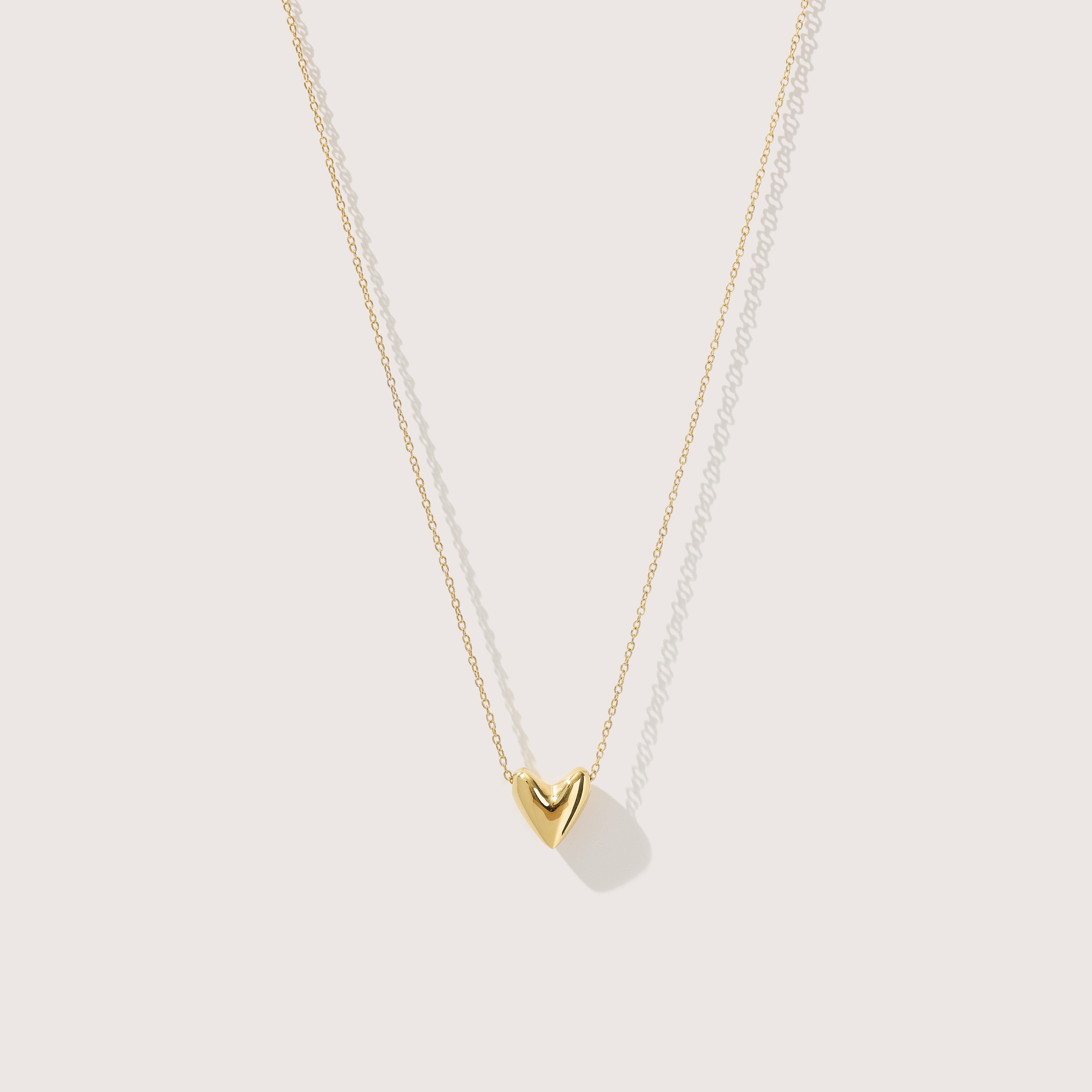 Otiumberg Roscida Heart Pendant, Gold product image