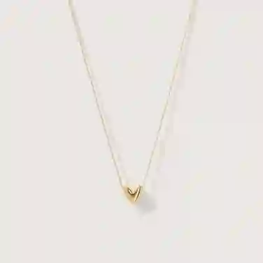 Otiumberg Roscida Heart Pendant, Gold