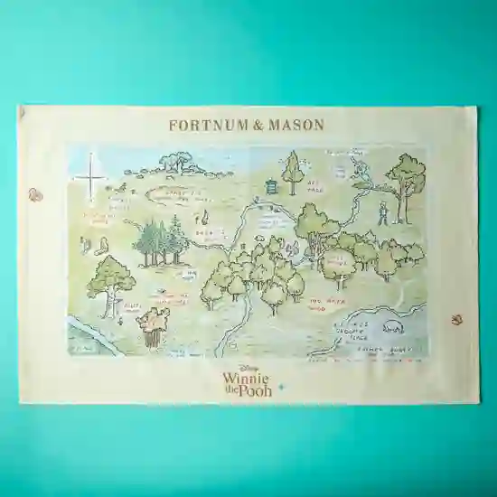 Disney Winnie the Pooh 100 Aker Wood Tea Towel product image
