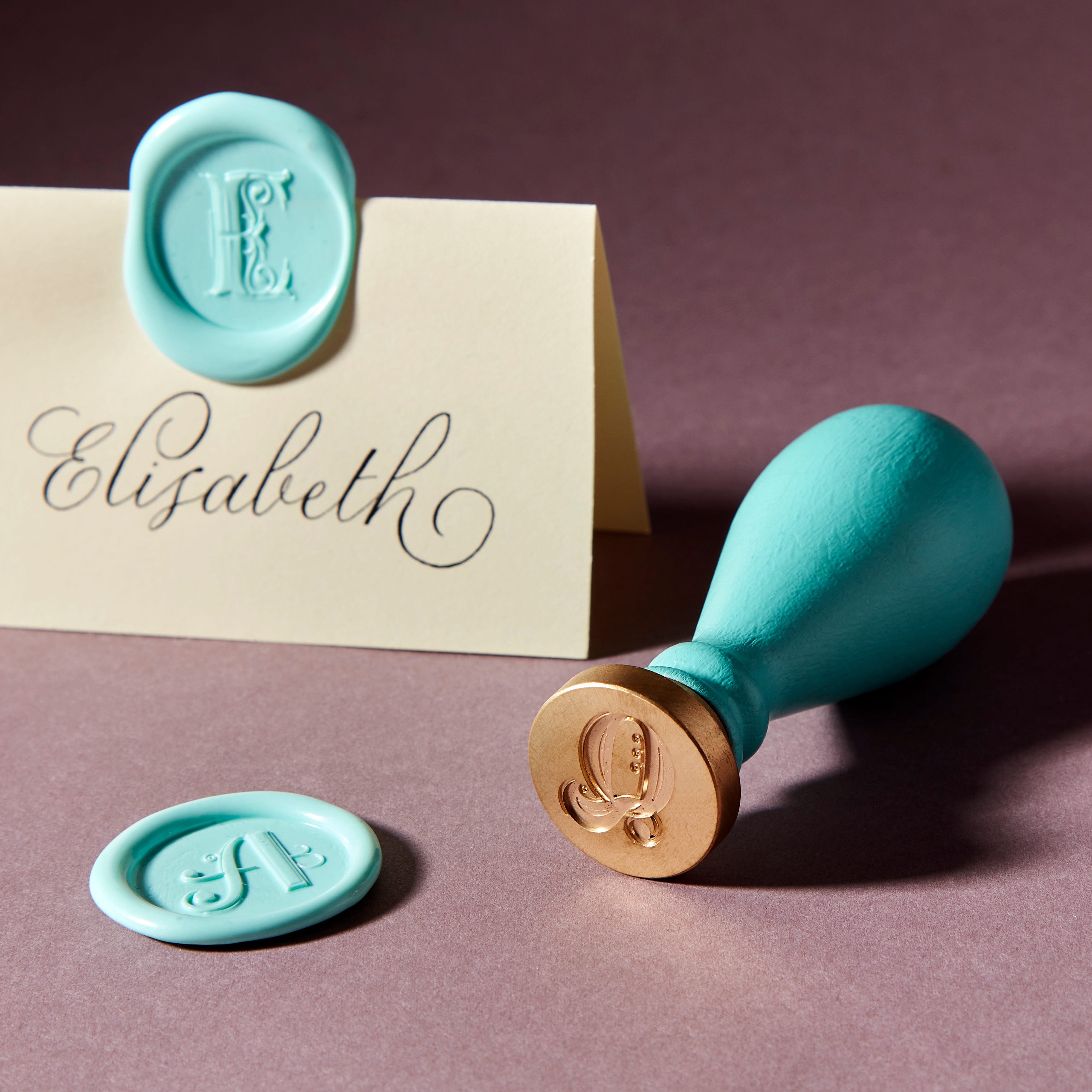 Q Brass Wax Seal Stamp product image