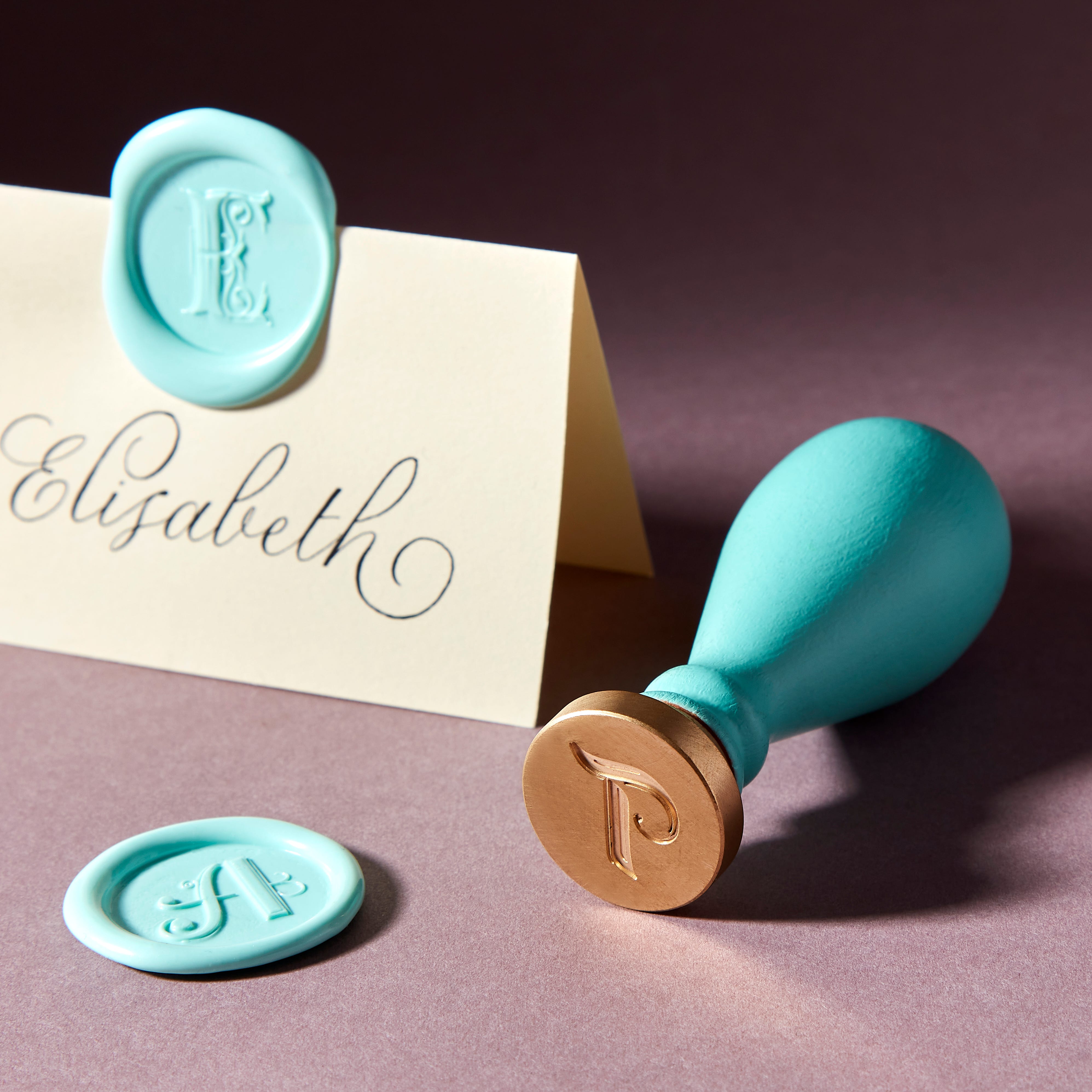 T Brass Wax Seal Stamp product image