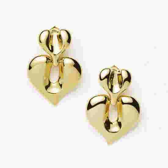 Missoma Molten Heart Statement Earrings, Gold product image