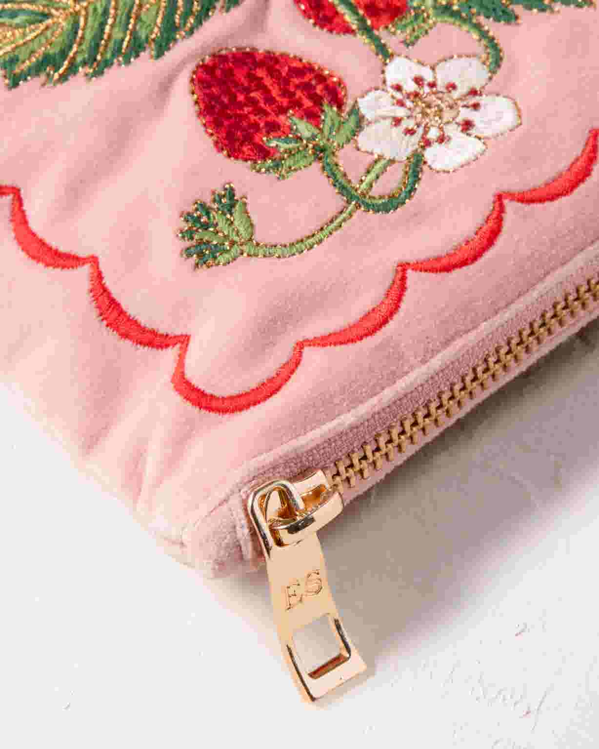 Elizabeth Scarlett Strawberries Everyday Pouch