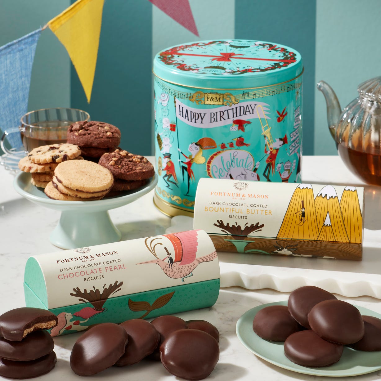 Birthday Biscuits Selection