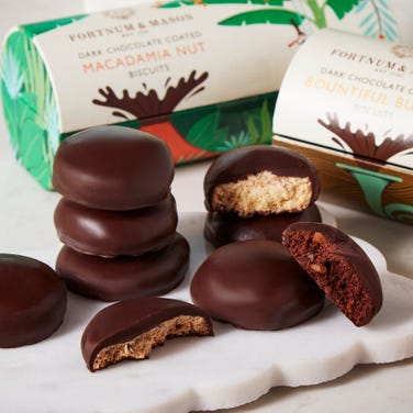 Dark Chocolate Biscuits Selection