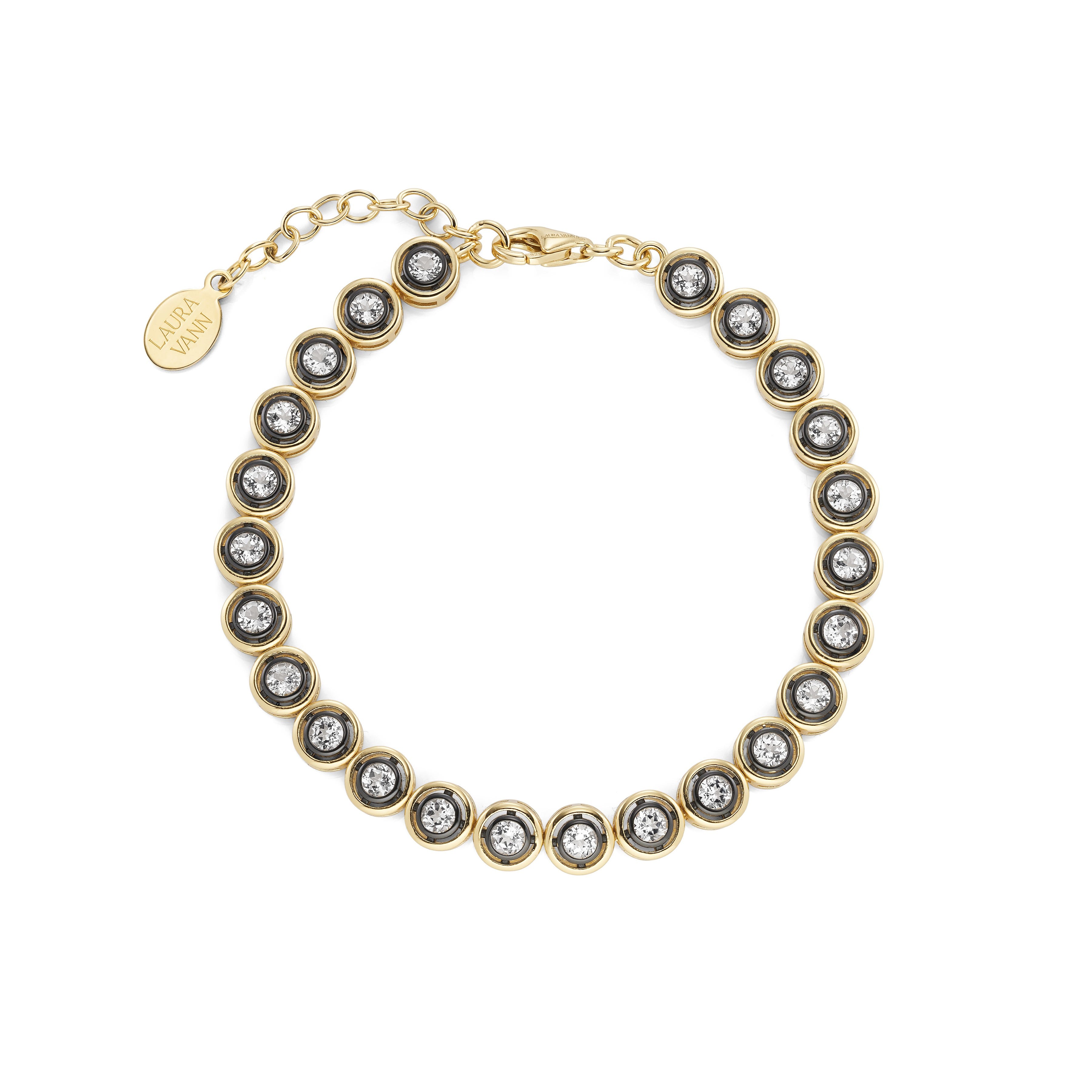 Laura Vann Cecily Bracelet with White Topaz product image