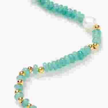 Missoma Exclusive Good Vibes Satellite Pearl Beaded Bracelet