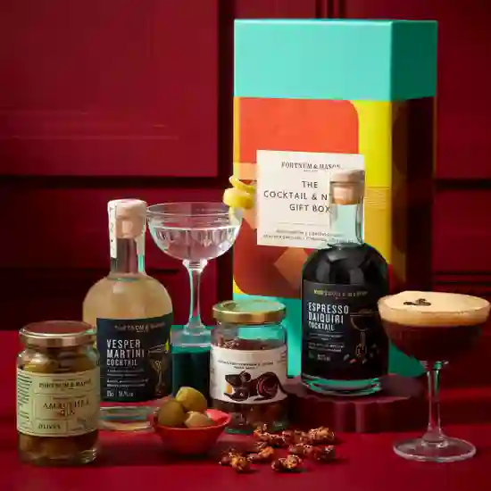 The Cocktails & Nibbles Gift Box product image