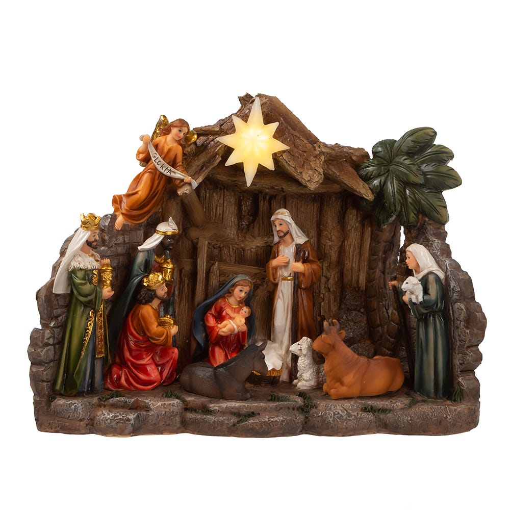 Light Up Nativity Scene product image