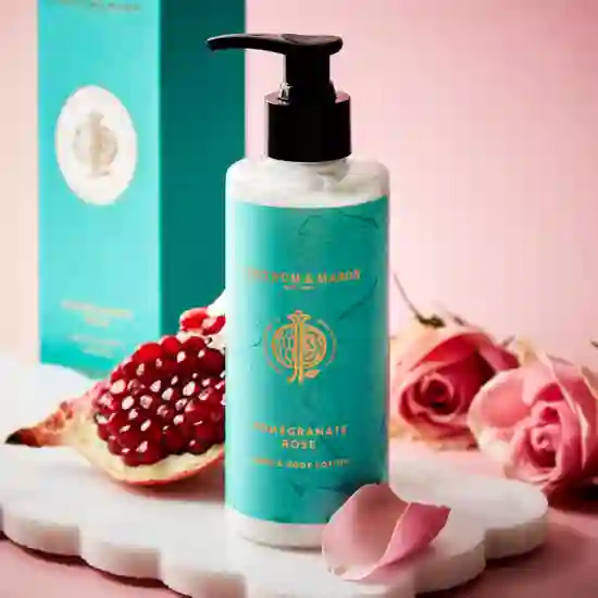 Fortnum's Pomegranate Rose Hand & Body Lotion, 250ml product image