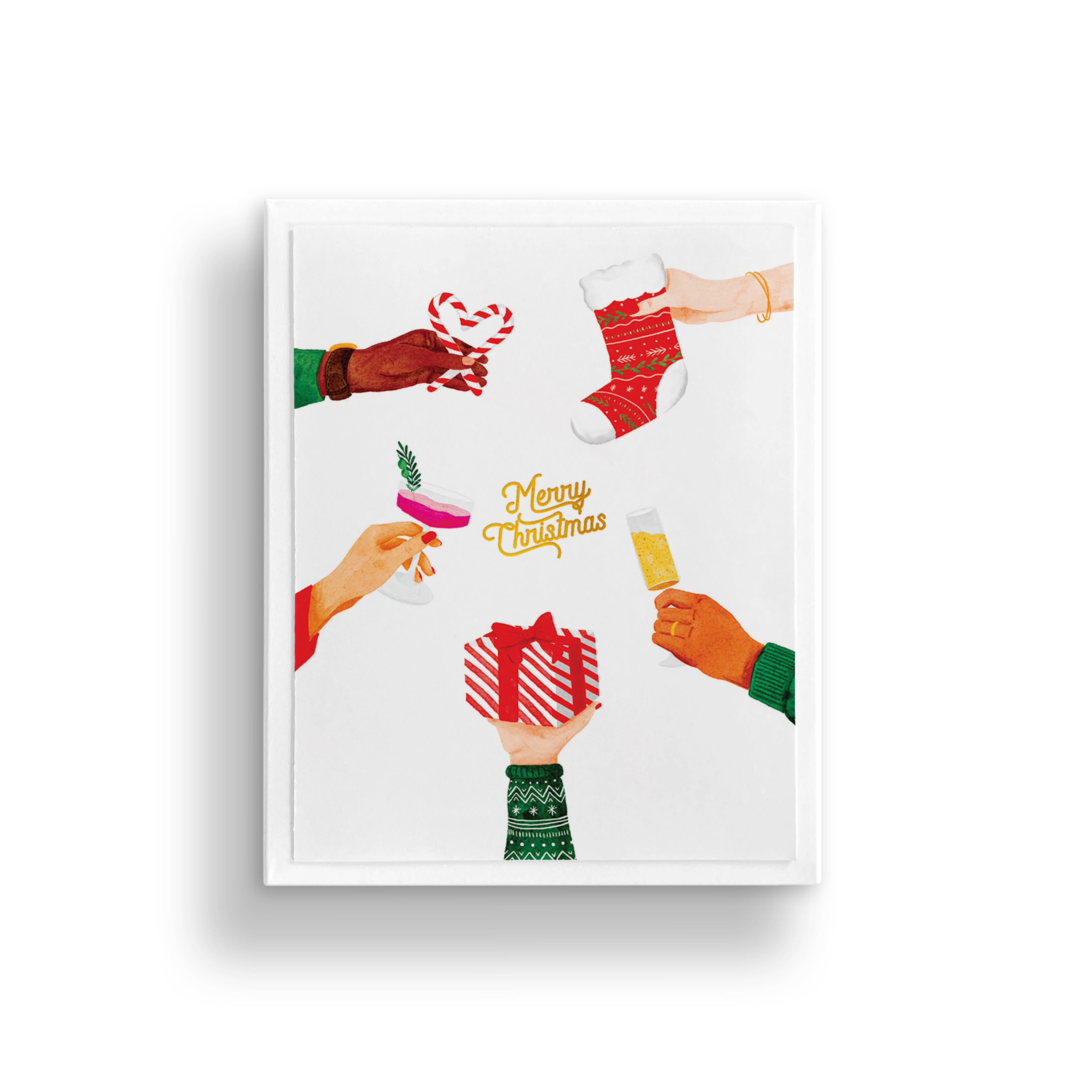All the Ways to Say Merry Christmas Cheers Cards, Box of 8 product image